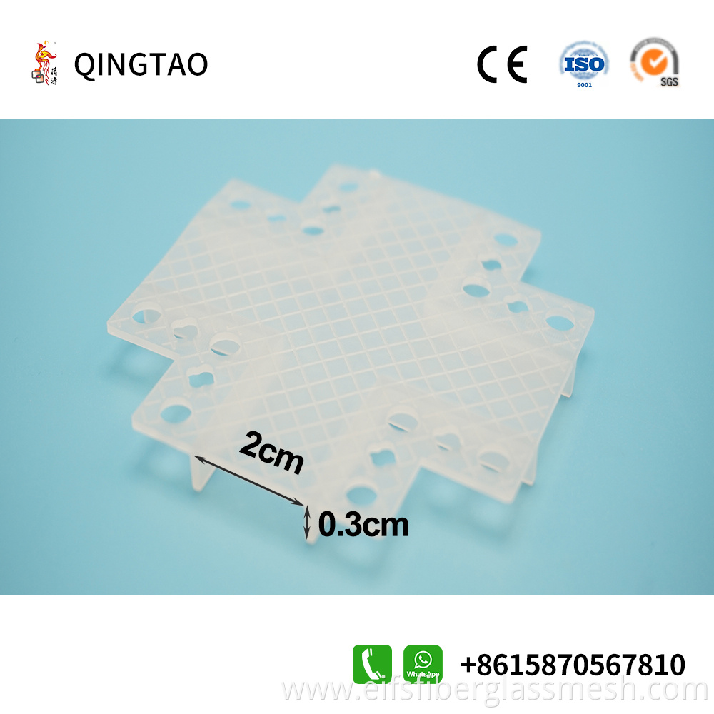 Plastic Cross Recessed Corner Protectors Can Be Customized